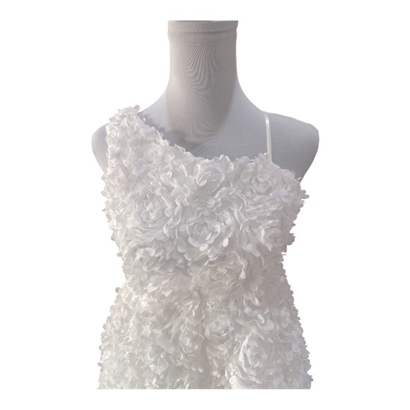 Alisa & Leo 3D Floral One-Shoulder Dress Girls 12Y NWT - Picture 11 of 11